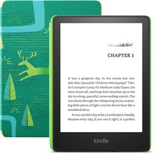 Image of Kindle Paperwhite latest model no ads Emerald Forest Green Kids Amazon A