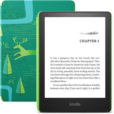 Kindle Paperwhite neuestes Modell ohne Werbung Emerald Forest Green Kinder Amazon A
