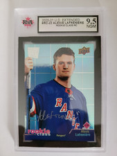Alexis Lafreniere 2020-21 Rookie Class Rookie Hockey Card KSA Graded 9.5!!!