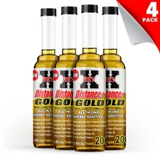 REV X Distance+ Gold Diesel Fuel Treatment - 8 fl. oz. (4 Pack)