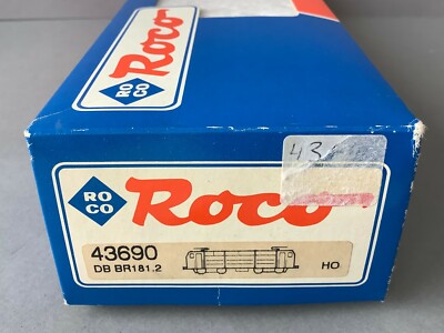  Roco 43690 HO/DC Leerverpackung / OVP E-Lok BR 181 DB (BN352-12R8/0)
