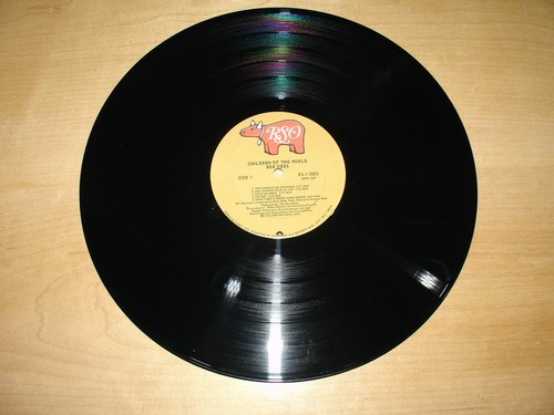 Bee Gees Children of the World Record 1976 RSO Records - Imagen 3 de 4