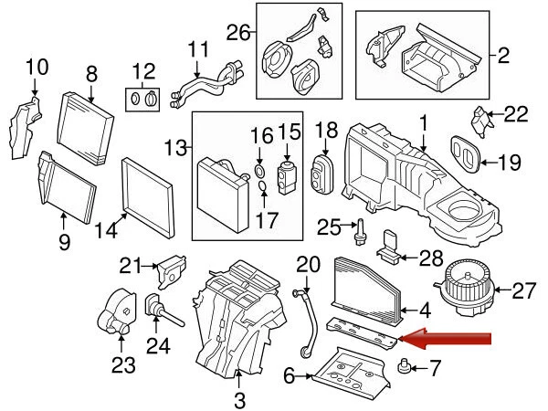 Couvercle Cache Filtre Habitacle Climatisation Pour VW GOLF 5 6 V VI PLUS JETTA - Photo 4/4