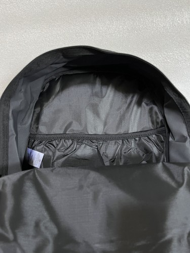 Black Backpack 16“ laptop Sleeve Side Water Bottle Pockets- Black - Picture 5 of 7