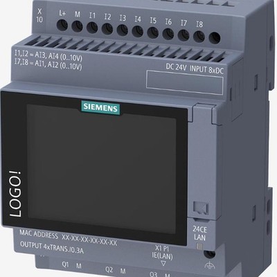 NEW Original Siemens 6ED1052-1MD08-0BA3 LOGO! 12/24RCE Logic Module 12/DC 24V #S