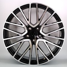 21"x10 porsch black pol alloy wheels 5x130/porsche cayenne alloy wheels