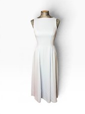 Wilfred White Sleeveless Maxi Dress