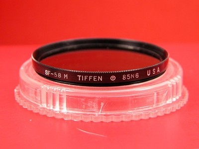 TIFFEN 58MM 85 ND6 FILTER With Case Neutral Density +85 Color Correction