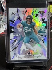 2025 Topps Resurgence NFL Refractor Jack Kiser ROOKIE Card Jaguars #143. rookie card picture