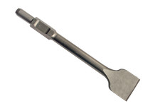 Image of Makita 29 mm hexagonal shank wide flat chisel 75x400 mm