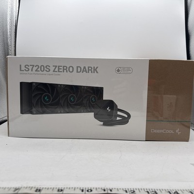 Deepcool LS720S ZERO DARK Processor Liquid Cooler New Sealed