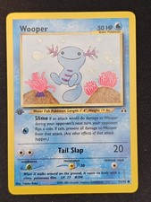 Pokemon TCG Wooper 71 1st Edition Neo Discovery Mint Near Mint on eBay