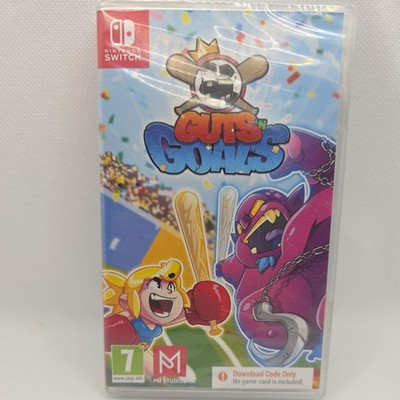 Guts N Goals - Nintendo Switch - Code in Box *Brandneu - Sealed*