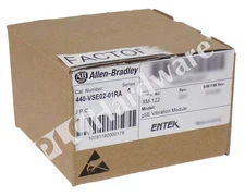 Surplus Open Allen Bradley 1440-VSE02-01RA /A XM-122 Dynamic Measurement Module