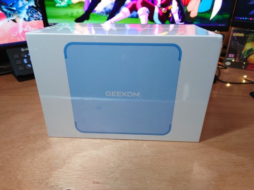 Computer Box Ports GEEKOM AX8 Max Mini PC with AMD Ryzen 7 8745HS Dual 2.5GbE LAN Port ...