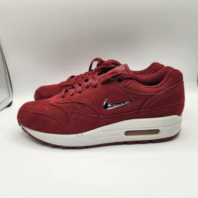 Nike Air Max 1 Premium SC Jewel Team Red Size 8 Team Red/Dark Grey 918354-600