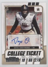 2021 Panini Contenders Draft Picks College Ticket Dayo Odeyingbo #232 Auto 0k41