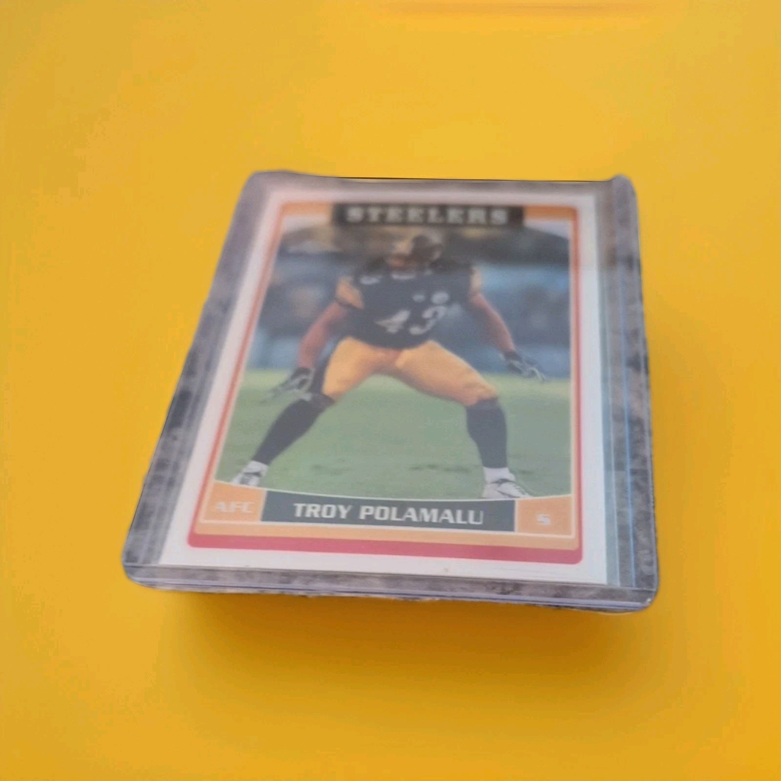 2006 Topps Chrome - Troy Polamalu #3 Refractor