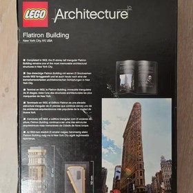 LEGO Architecture 21023 Flat Iron Building Model Kit Official