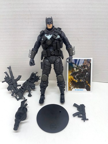 THE GRIM KNIGHT figure DC MULTIVERSE who BATMAN laughs McFARLANE dark VERSION 1