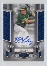 2024 Topps Tier One Break Out Blue Foil 87/99 JJ Bleday #BOA-JBL Auto