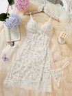 Women's Sexy Teddy Lace V Neck Lingerie Slip Dress Nightgown Babydoll Sleepdress — photo 6