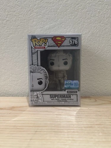 New ListingFunko POP! HEROES: Superman Sketched 9500 Limited Edition # 576 In Hand!