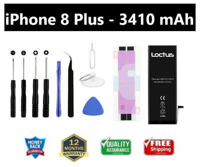 High Capacity mAh Internal Replacement Li-Ion Battery for iPhone with Tool Kit
