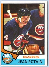JEAN POTVIN 1974-75 O-PEE-CHEE 74-75 #101 VGEX+          87048