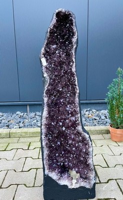 Amethyst Druse  Amethyst Geode SUPER vielfältige violette klare Kristalle