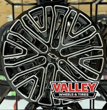 22 Inch Gmc Chevy Silverado Gloss Black Wheels Black Rims 6x139 6y Spks Set 4 22 Inch Gmc Chevy Silverado Gloss Black Wheels Black Rims 6x139 6y Spks Set 4