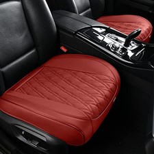 2pcs Seat Covers For Cars Automotive Seat Covers 2 Pcs Red Diamond