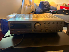 JVC RX-317 2-Ch Stereo Receiver 30W AM/FM Digital Tuner Black