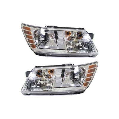 For Dodge Journey 2009-2020 Headlights Driver And Passenger Side | Pair Halogen
