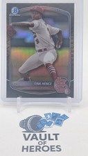 Tink Hence 2025 Topps Bowman Chrome Prospects Refractor #BCP-101