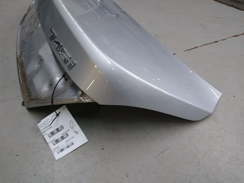 BMW 745i E65 tampa traseira porta-malas escotilha prata compatível 2003 2004 2005 03 04 05 - Imagem 3 de 4