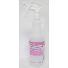 Diversey 130262 32 Oz. Clear, Preprinted Trigger Spray Bottle, Pk12