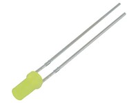 2X OSY5JA3NE4A Led 3 Mm Gelb 68-100Mcd 140° Front: Flach Ohne Stopper Optosupply