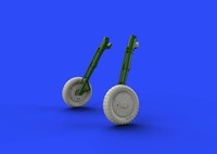 Bf 109G-6 Wheels / 1:48 - Eduard 648261
