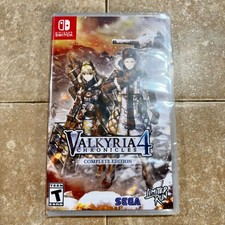 Valkyria Chronicles 4 Edizione Completa PAX Variant Limited Run Switch Nuovo Sigillato