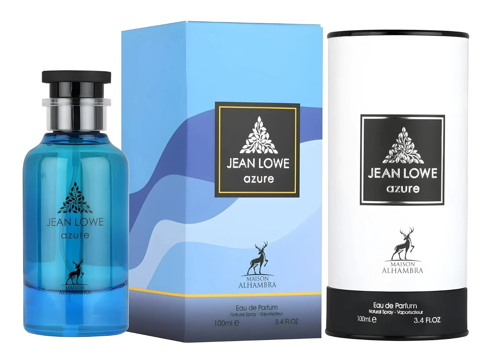 Jean Lowe Azure by Maison Alhambra EDP Unisex Spray 3&period;4 oz
