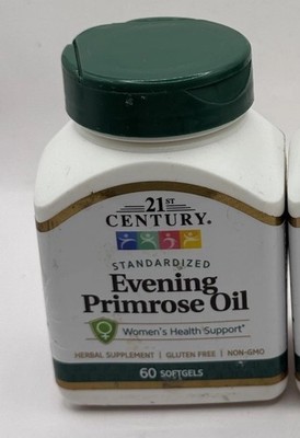 Evening Primrose Oil 500 mg 60 Softgels By 21st Century
