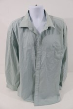 Peter England Mint Green Formal Shirt 19" 48cm Long Sleeve