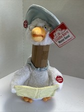 Plush Nursery Rhyme Toy Mother Goose Talking Animated 14" Recites Nursery Rhymes