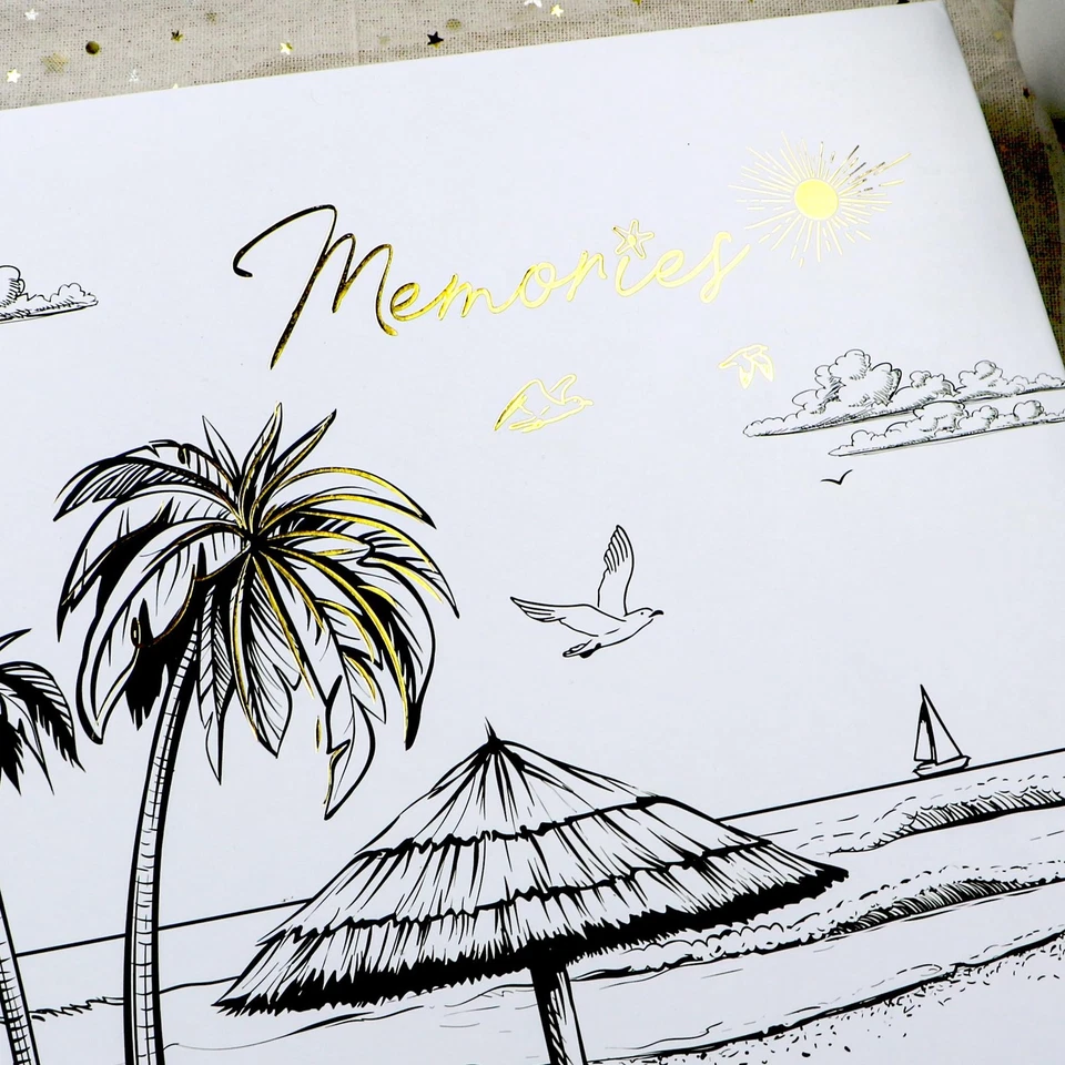 Álbum de fotos de viaje 4x6 500 fotos cinco fotos por página, foto grande de vacaciones... Foto 4 de 4