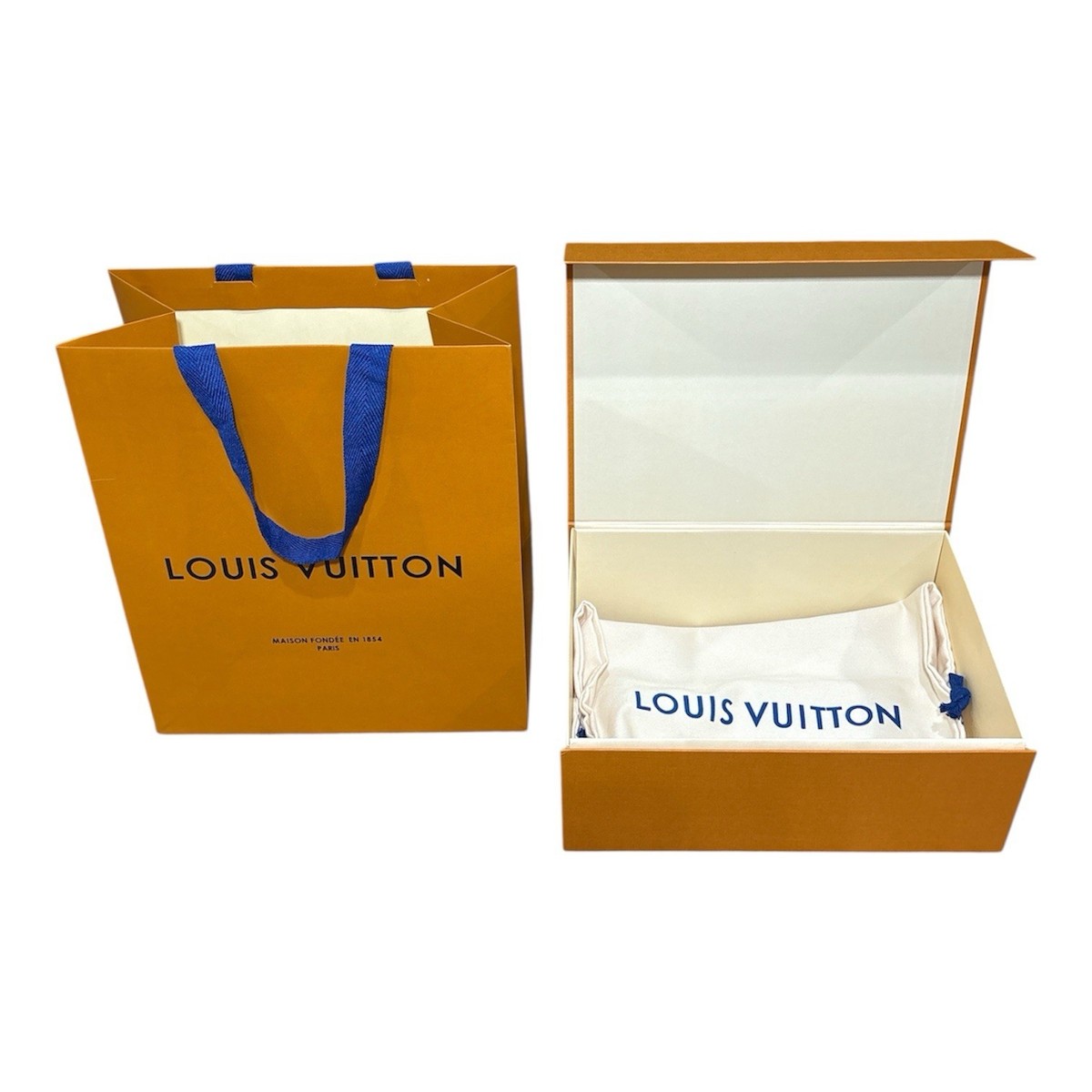 Louis Vuitton Empty Box Dust Bag & Shopping Bag Set Authentic | eBay