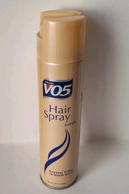 1- Alberto VO5 V05 SUPER Hair Spray Crystal Clear Fourteen-Hour Hold 8.5 Oz New 
