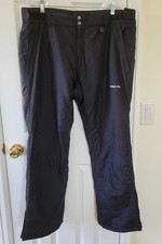 Arctix Womens Snow Pants Size XL Black Insulated Cargo Pants READ