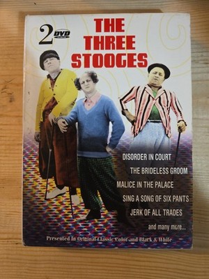 The Three Stooges - 2-Pack (DVD, 2003)
