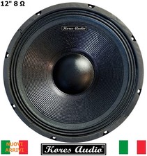 Kores Audio KM-128B Woofer/Sub Cono UNIVERSALE 12" Pollici 30/31 Cm 8 Ohm 500W